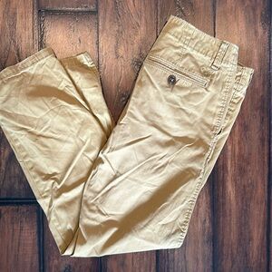 AEO slim straight 29/30 khakis EUC